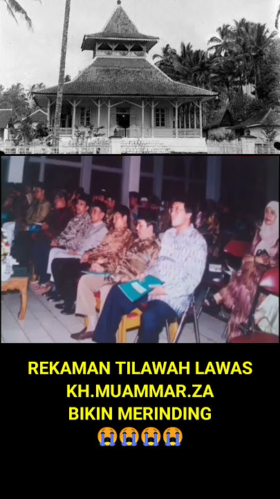 Rekaman Tilawah Lawas ‼️kh.muammar.za‼️