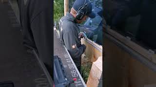 Montering Av Glasslist På Minihytte