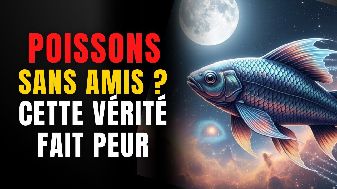 Les Poissons avec PEU ou ZÉRO AMI possèdent ces 7 CARACTÉRISTIQUES (RARES)