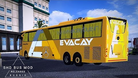 Released SHD Private Bus Mod In Bus Simulator Indonesia - Bussid Bus Mod - Bussid Car Mod - Bussid