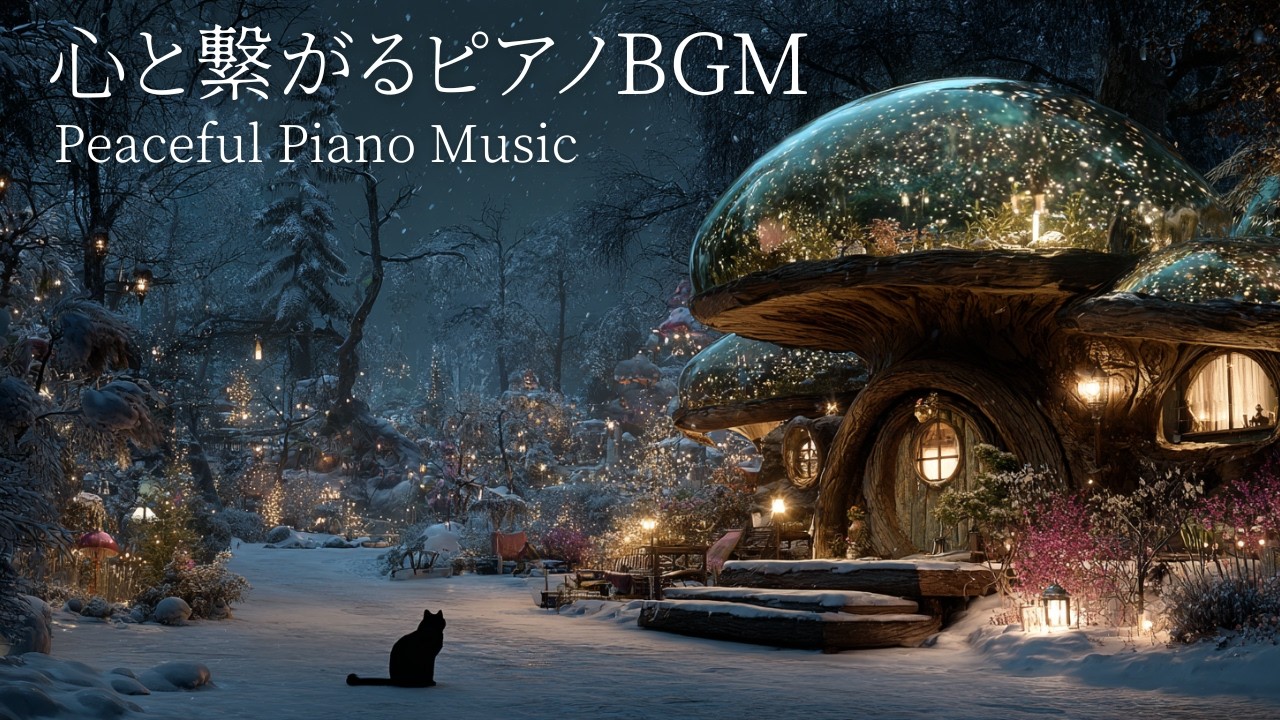 【心と繋がるピアノBGM】途中広告なし｜心穏やかに夜に聴く｜自律神経を整えるピアノ｜睡眠導入音楽｜心を落ち着かせる前向きで心地よいメロディー🌿432Hzの周波数