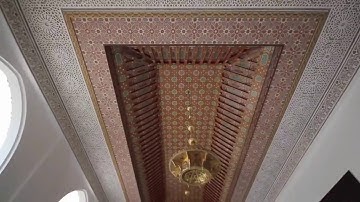 أدان العشاء بصوت القارئ ابرهيم العابدي بمسجد محمد السادس بوجدة