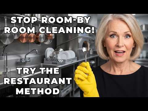 You Won’t Believe How This Simple Restaurant Trick Keeps Your Entire Home Clean Always