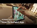 Huawei matepad 115s  guide to gopaint app