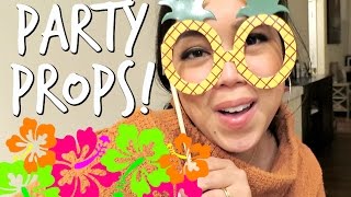 HAWAIIAN PARTY DECOR! - March 20, 2017 - ItsJudysLife Vlogs