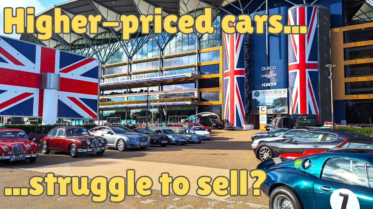 Исторические аукционы. Распродажа классических автомобилей (Ипподром Аскот, часть 1, с указанием ...