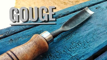 Blacksmithing - Making a Gouge Wood