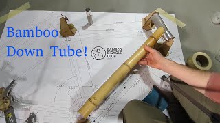 Bamboo Bicycle Build #3: Cutting, Sanding & Shaping the Down Tube