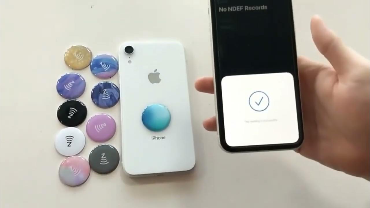 NFC tag on iphone best nfc tags for iphone programmable nfc tags YouTube