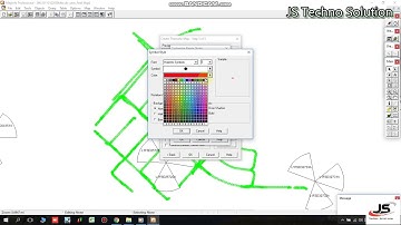 Create Thematic map for WCDMA RSCP in Mapinfo Software
