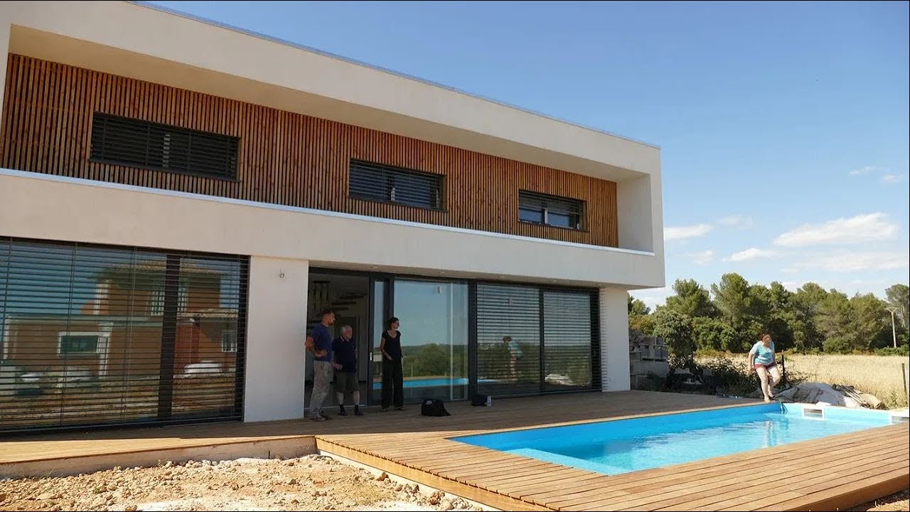 Une Maison Passive dans la région de Montpellier.