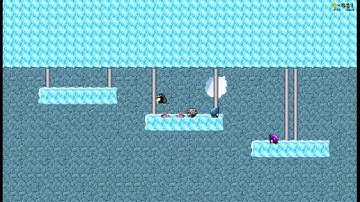 SuperTux 0.4.0 Hanging From the Roof reverse 6 times speed