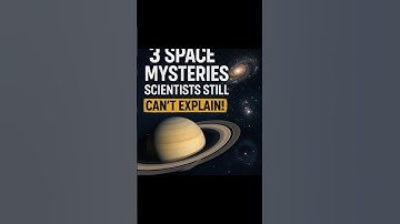 3 Space Mysteries Scientists Still Can’t Explain! #shorts #space #mystery