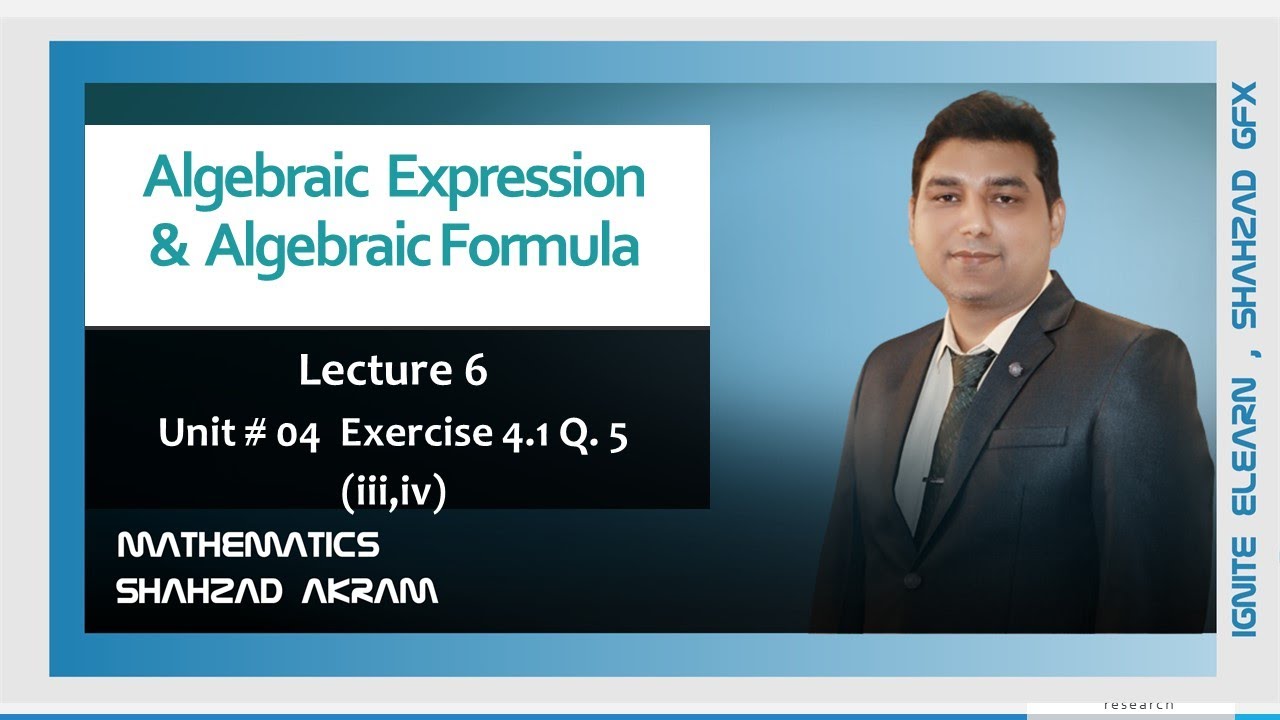 Exercise 4.1 Question 5 (iii,iv) | Lec 6 | Unit 4 | Class 9th | - YouTube