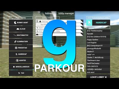 A Congested Lobby, and a Kick-Ass Gmod Parkour Game! - A Congested Lobby, and a Kick-Ass Gmod Parkour Game!