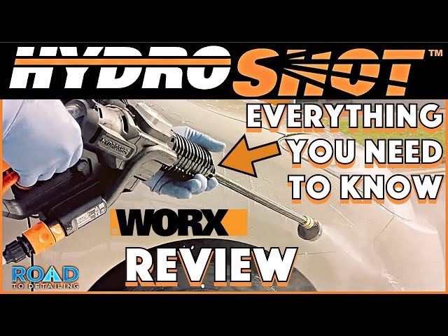 Worx Hydroshot The BEST Portable Pressure Washer? FULL REVIEW class=