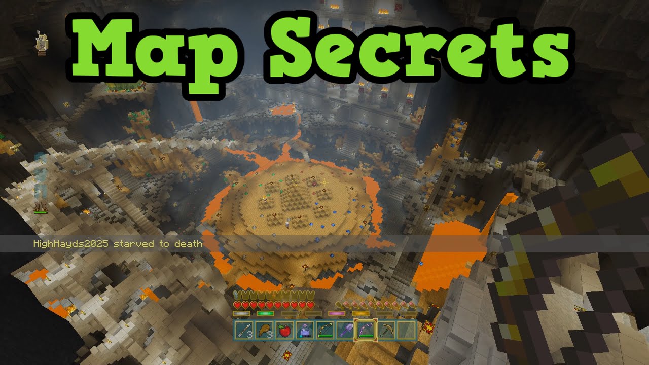 Minecraft PS3 / Xbox 360 - Battle Mode Map Secrets - YouTube