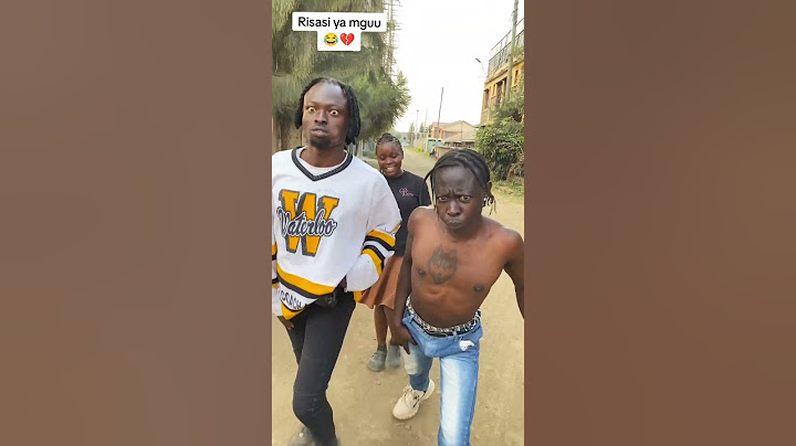 risasi YA mguu 😂