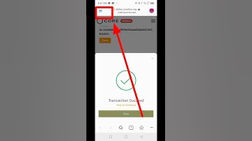 How to claim stake core cion reward