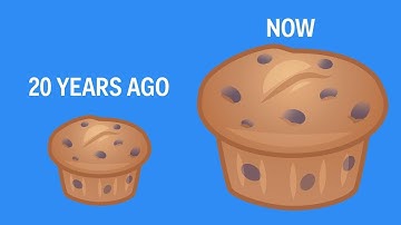 How drastically food portions have changed in the past 20 years