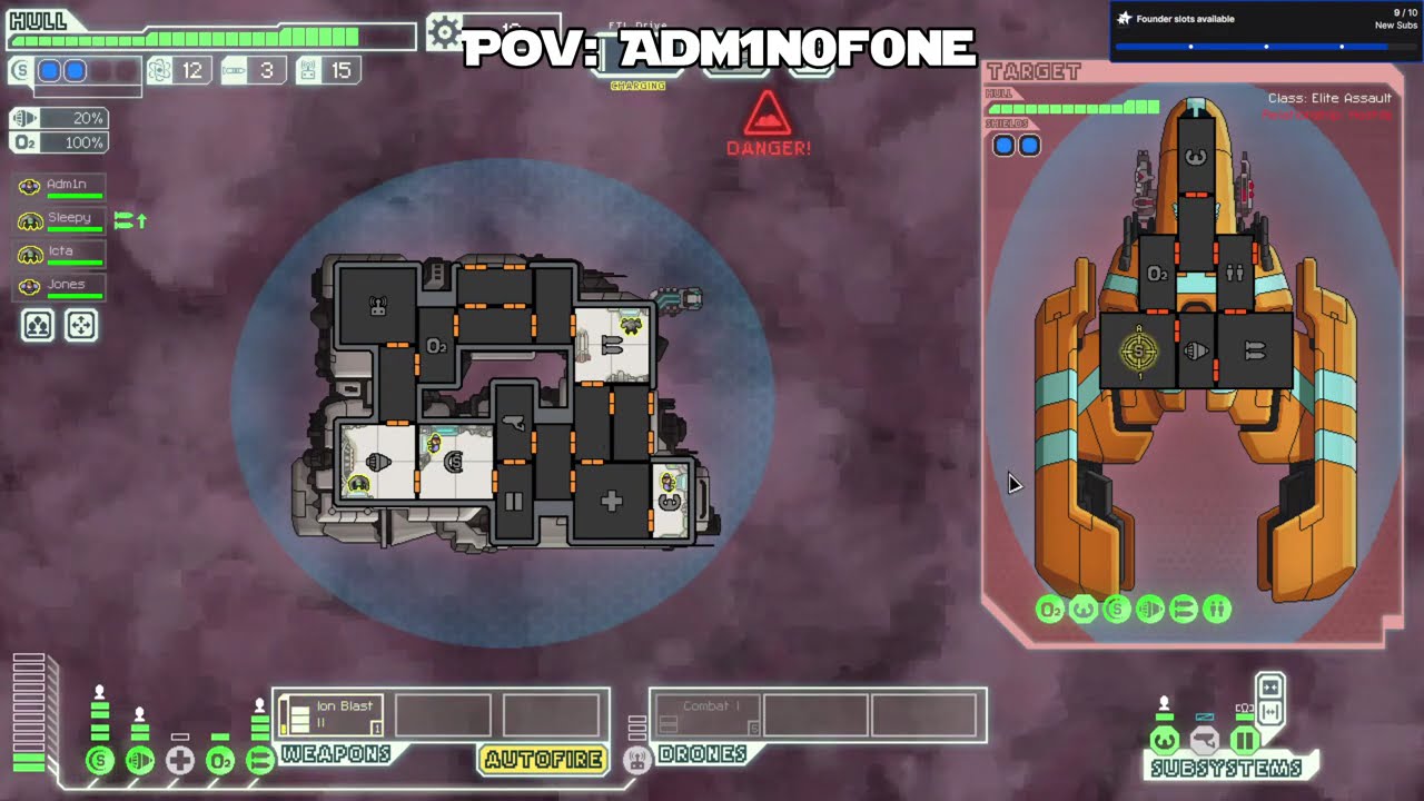 Adm1n Attempts FTL again | FTL (Pt 2)