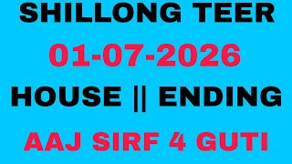 Shillong Teer Live- 01/07/2026- Khasi Hills Archery Sports lnstitute- Shillong Teer Result 🛑 screenshot 4
