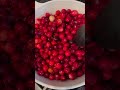 Salsa de Arándanos con pocos ingredientes / cranberry sauce #receta #recetas #thanksgiving #berries