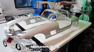 Build the 1:8 Scale Mercedes 300SL Gullwing - Pack 8 & 9  - Stages 54 63