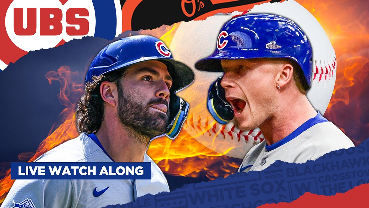 LIVE WATCH ALONG: Can The Chicago Cubs WIN The Series vs Orioles On The Road?! | CHGO Cubs Podcast