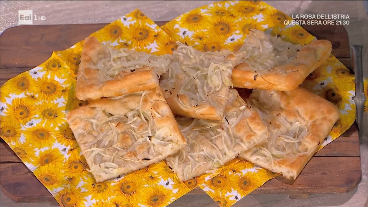 Focaccia genovese alle cipolle - È sempre mezzogiorno - 05/02/2024