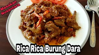 Resep Rica Rica Burung Dara || Masakan Nusantara
