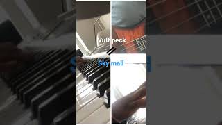 Vulfpeck // sky mall (a quick cover, bass/piano)