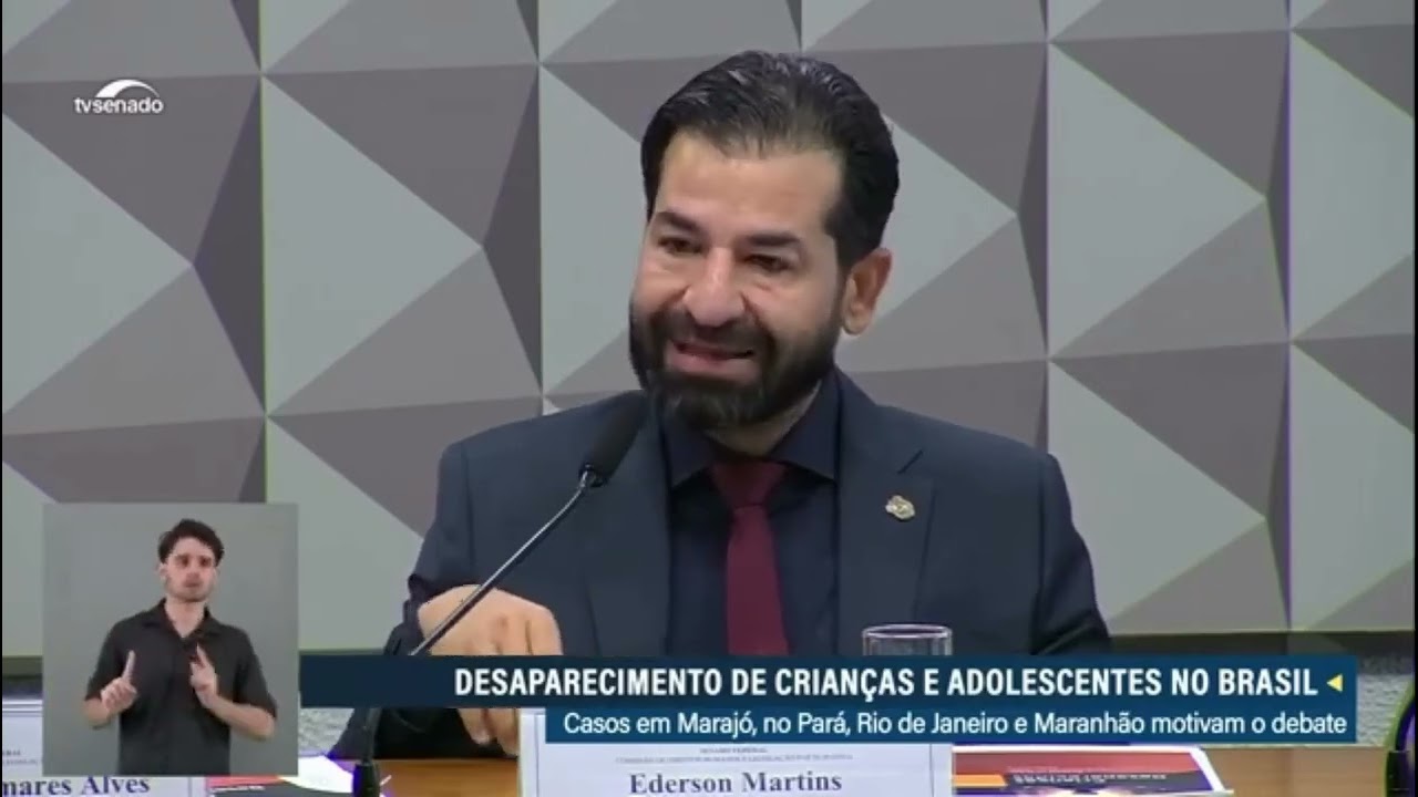 CASO DAS CRIANÇAS DESAPARECIDAS NO MARANHÃO DELEGADO EDERSON MARTINS