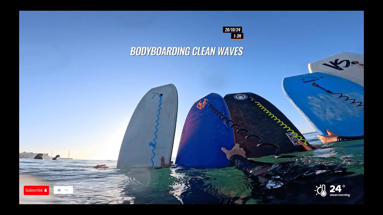 BODYBOARDING WAVES RAW POV