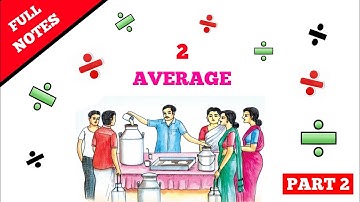 AVERAGE (PART 2): STANDARD 6 MATHS CHAPTER 2: MALAYALAM AND ENGLISH MEDIUM: KERALA SYLLABUS (SCERT)