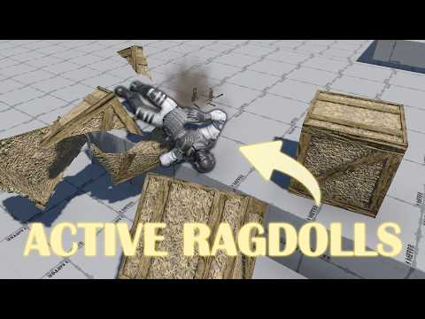 How To Make Active Ragdolls In Unity