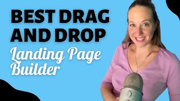 BEST Drag and Drop Landing Page Builder - AWeber Review