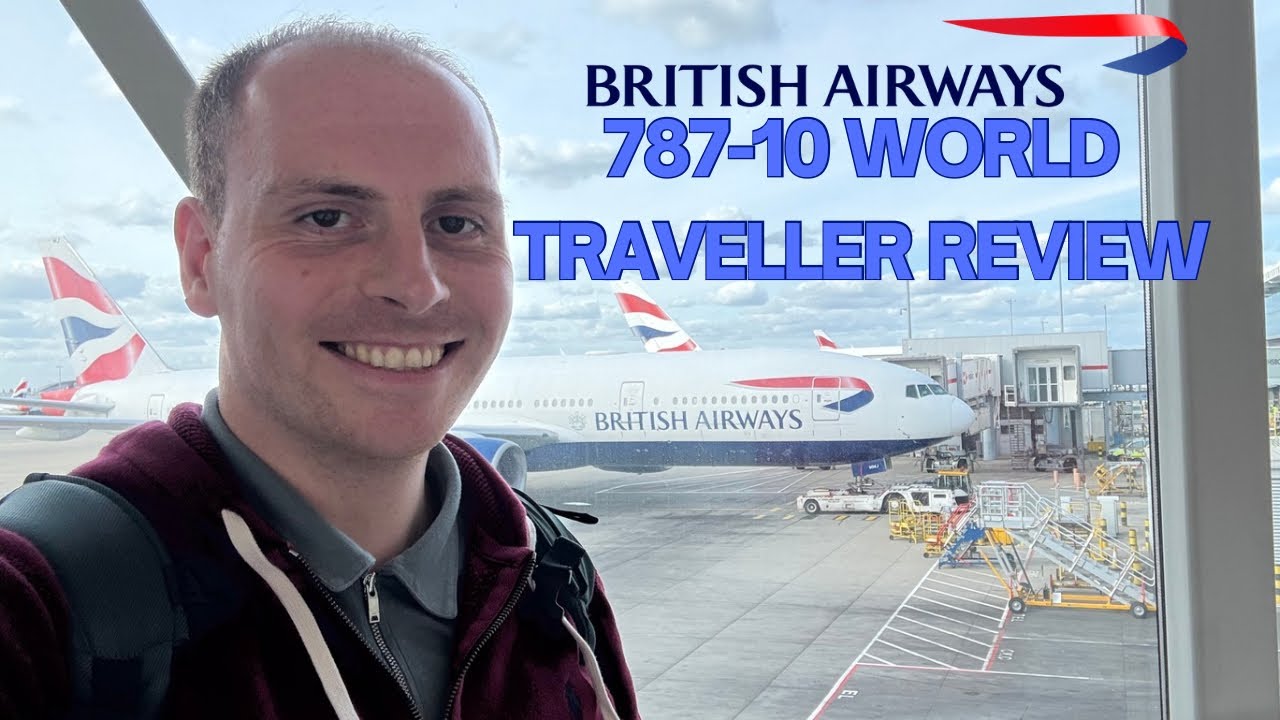 Обзор кресла эконом-класса / кресла World Traveller на самолете British Airways 787-10 | Лондон Х...