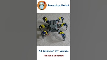 How To Build a 3D Printed Hexapod | Arduino Powered Spider Robot | Best Robot Project #shorts #diy
