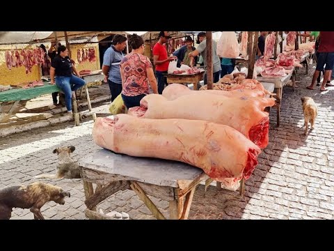 The Meat Market In Capoeiras PE Is Incredible The Prices Are Low This Is The Northeast