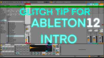 Ableton 12 Intro Glitch Music Tip | User Friendly