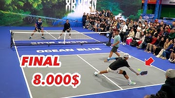 CHUNG KẾT Pickleball QUANG DƯƠNG, THIÊN BẢO vs LÝ HOÀNG NAM , MINH QUÂN
