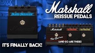The Bluesbreaker is BACK! (And It's Not Alone) | Marshall 60th Anniversary Reissue Pedals