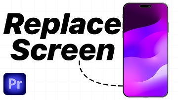 How To Replace ANY SCREEN In Premiere Pro