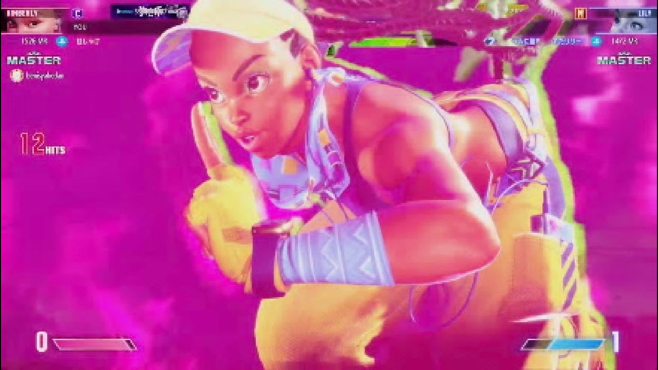 スト6 　キンバリー　ランクマ　ＭＲ 1500  　絶好調である！今は···