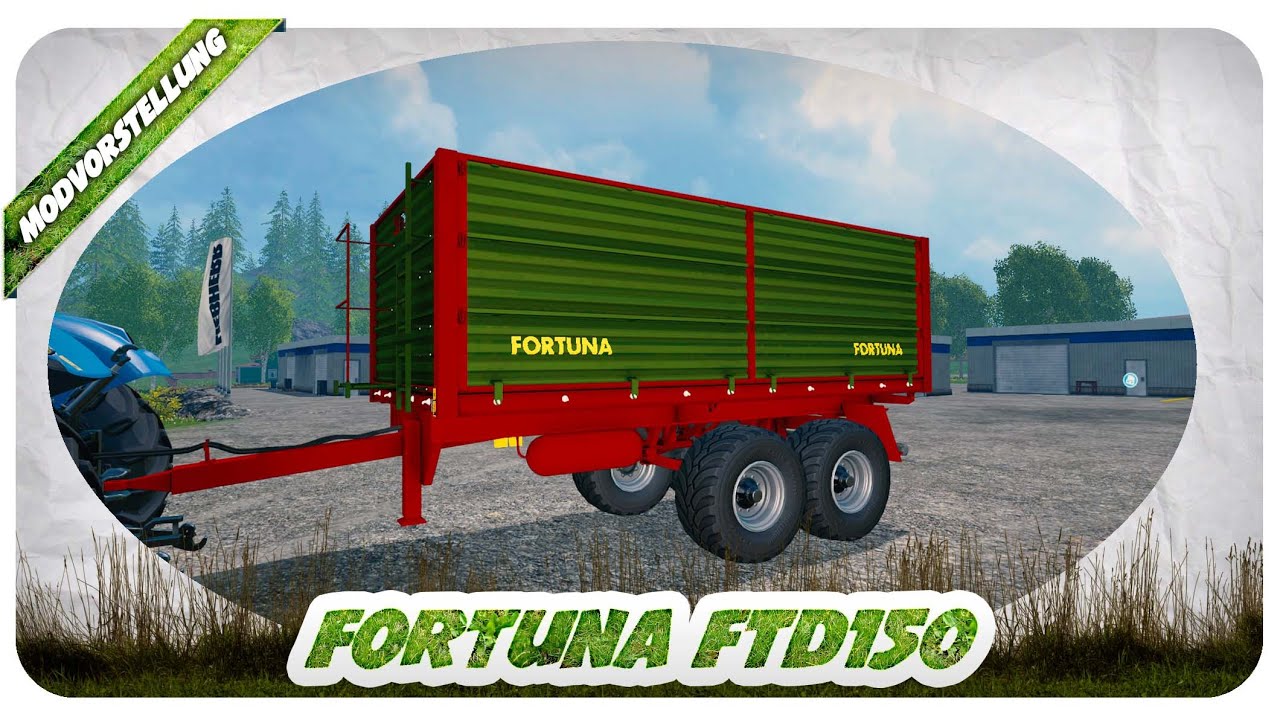 TYPISCH FSM MOD! Danke FSM TEAM! Fortuna FTD150 Mod für Landwirtschafts Simulator 15