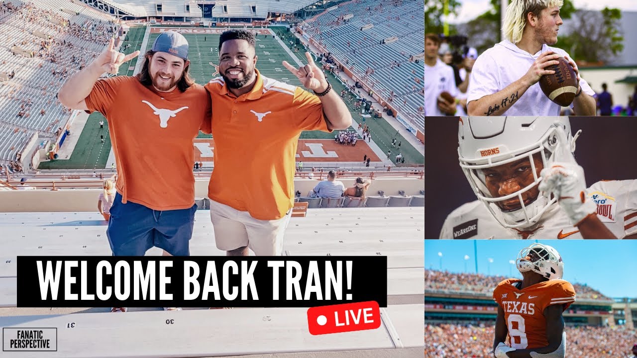 The Faces of Texas Football, Bama vs Georgia Title Game Rematch Thoughts With Tran, Live Show!