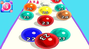 Marble Run 3D-Color Ball Race ! All Levels Gameplay (27-31) android, ios