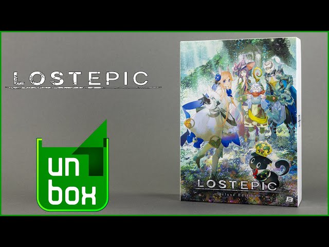 Lost Epic Deluxe Limited Edition - Nintendo Switch - Neuf Sous Scellé Japon