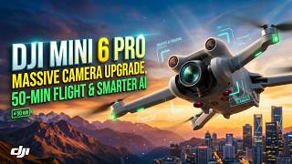 DJI Mini 6 Pro LEAKS: Massive Camera Upgrade, Smarter AI & 50-Min Flight Time!